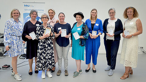 Gruppe von ausgezeichneten Frauen beim 20jährigen Jubiläum des Selma Meyer Mentoring 2026