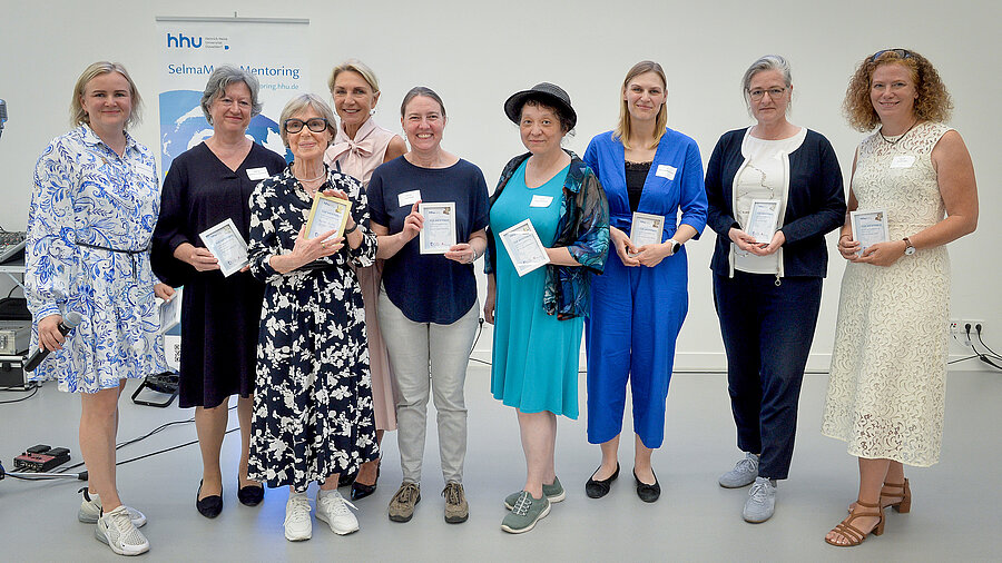 Group of honored women at the 20th anniversary celebration of Selma Meyer Mentoring 2026
