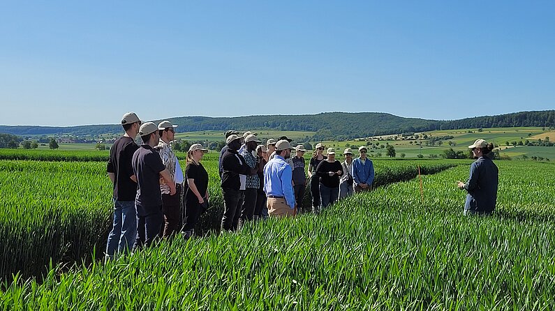Group of people in field